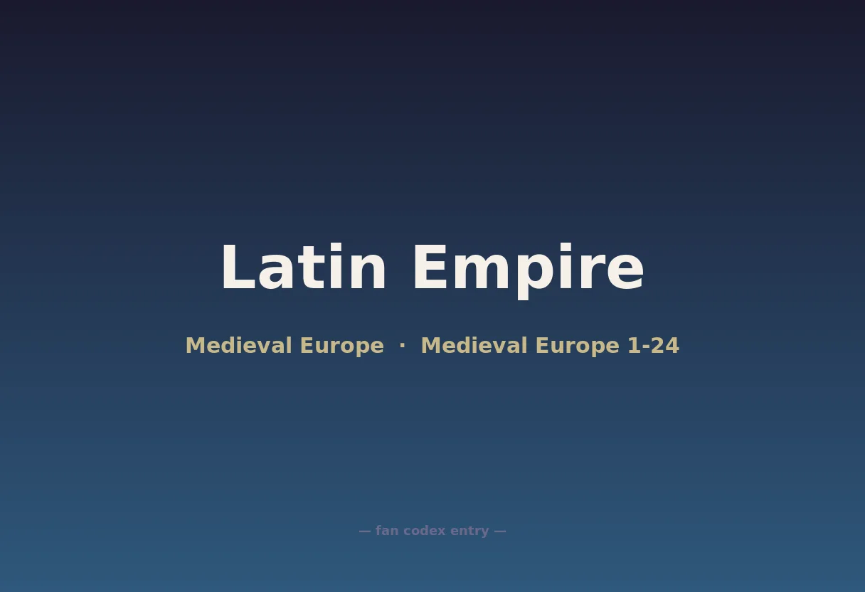 Latin Empire