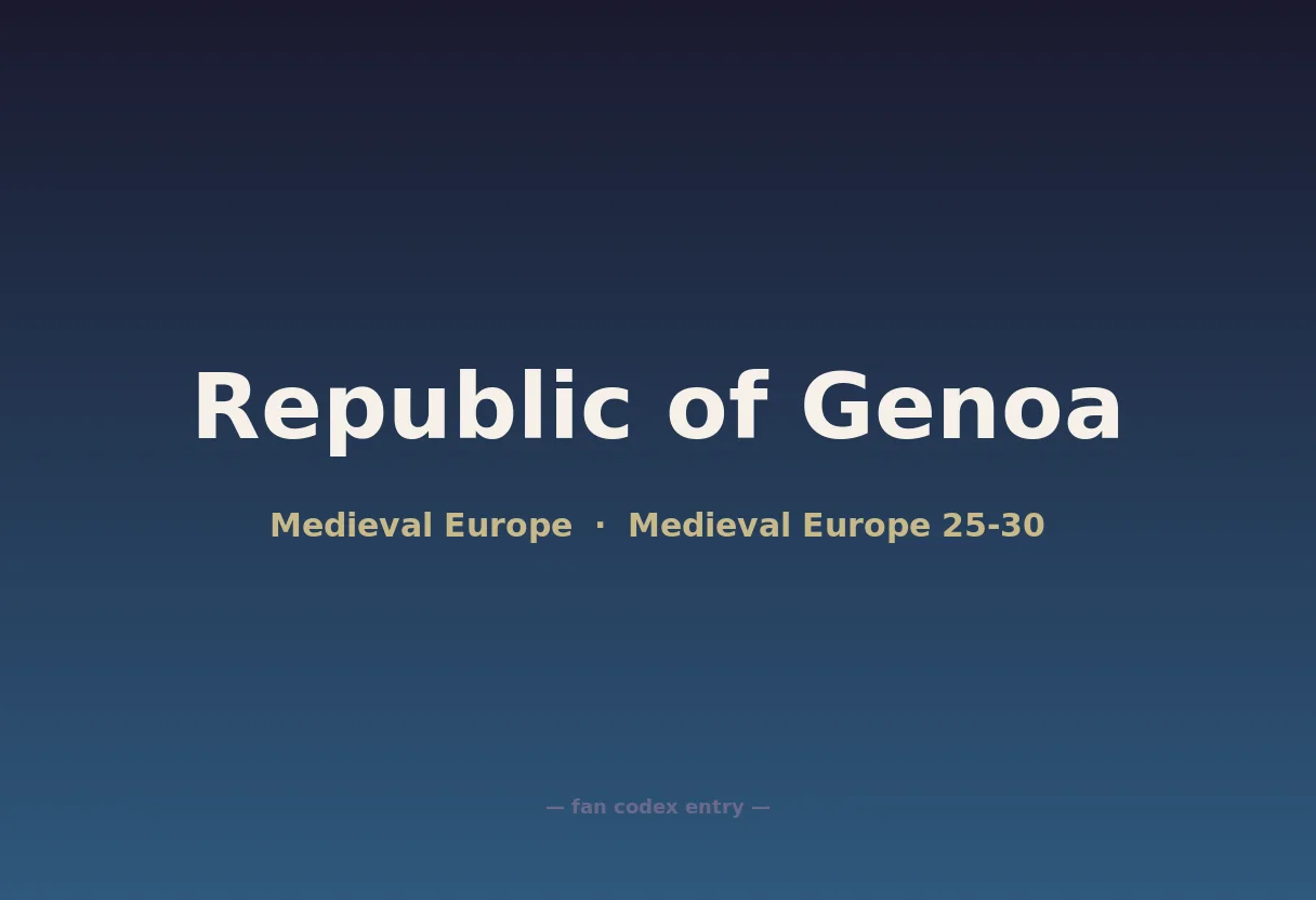 Republic of Genoa