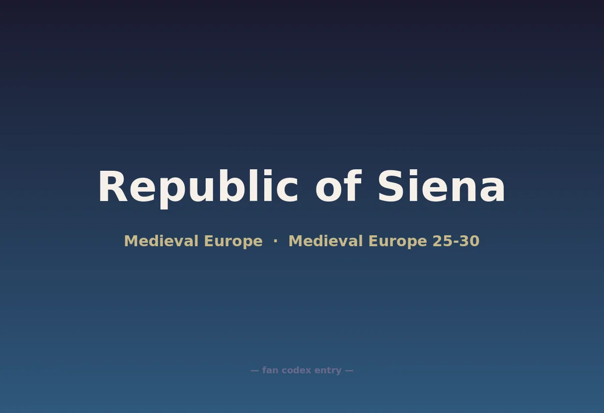Republic of Siena